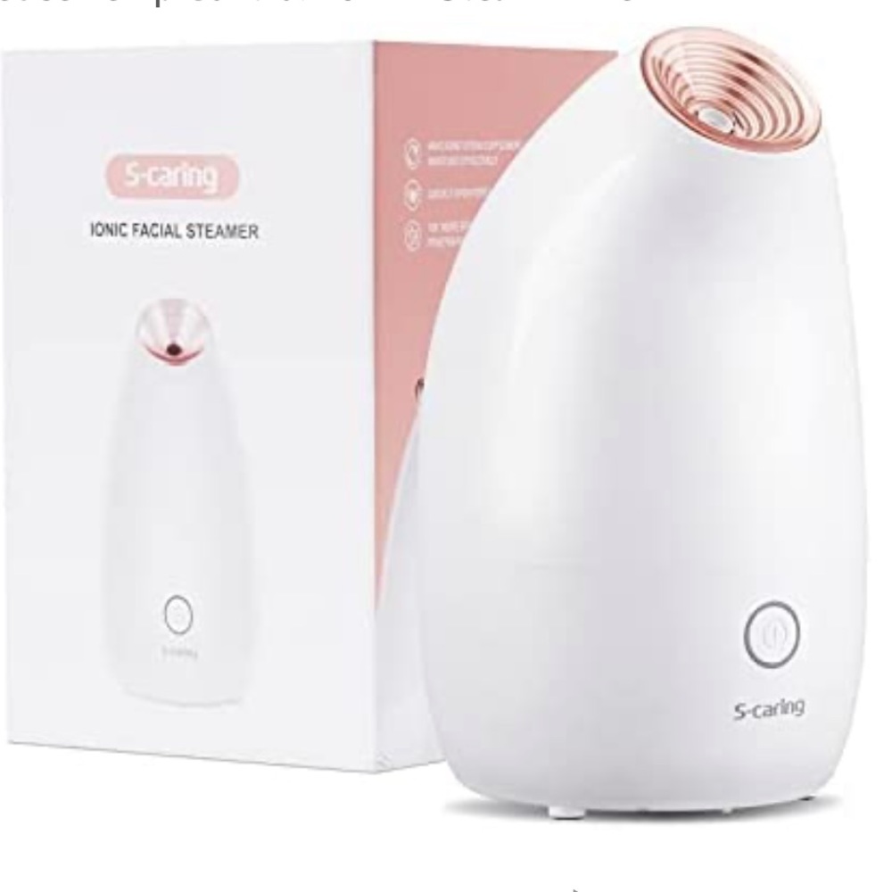S-CARING Facial Steamer lonic Face Steamer, Warm Mist Humidifier